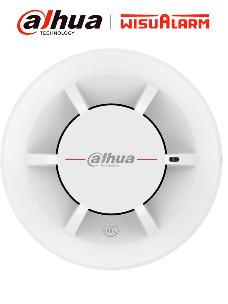 DAHUA DHI-HY-C131 - Detector de Humo Fotoelectrico Convencional de 2 Hilos/ Con Camara Fotoelectrica Dual para Detección Eficiente/ Cumple con Estandar EN 54-7:2018/ Algoritmo BLC de Ajuste Automatico/ #LoNuevo