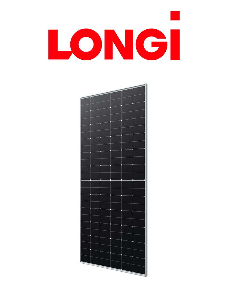 [HYX2010001] LONGI HIMOX6MAX - Módulo Solar 615W / Marco de aleación de aluminio anodizado / 144 Celdas / Conector MC4 / Protección IP68 #SOLAR