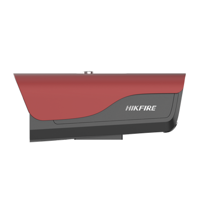 (HikFire) Cámara IP Dual de Detección Térmica de Incendios / Detección de Llamas y Temperaturas Anormales / 4 Megapixel (Lente Óptico) + 1 Megapixel (Lente Termico) / Micro SD / Exterior IP66