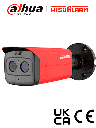 DAHUA WISUALARM HY-FT431LFP - Cámara IP de Detección de Fuego de 4 MP/ Detector VOx de alta sensibilidad/ Detección Incendio, Alarma de Punto Frio y Caliente/ H.265/ E&S de Alarma/ Ranura de Micro SD, Micrófono, Bocina de 70dB/ IP67/  #LoNuevo #Wisualarm