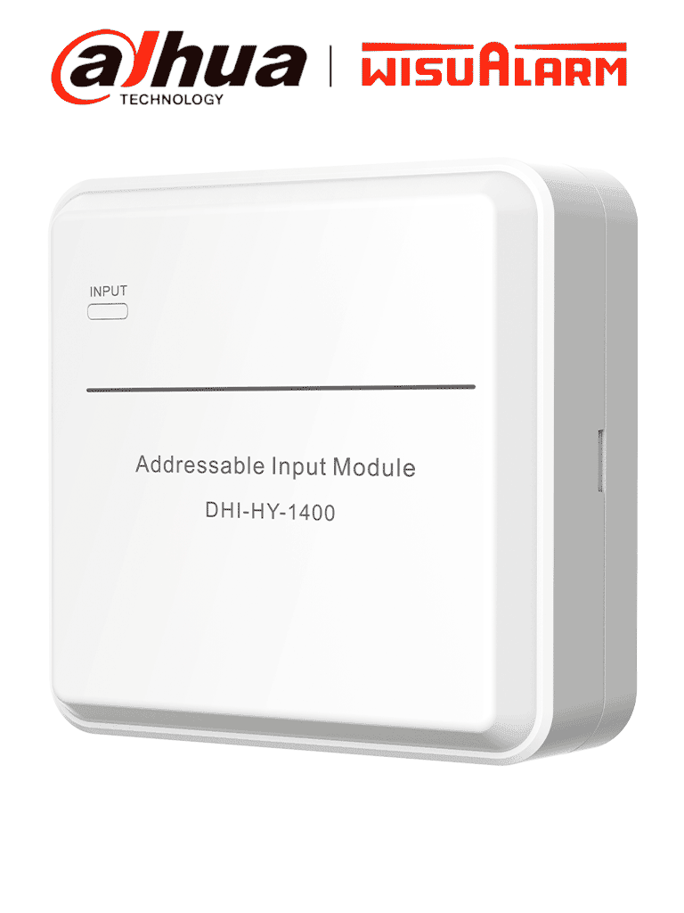 DAHUA WISUALARM HY-1400 - Modulo de Entrada Direccionable/ 2 hilos/ Cumple con Estandar: EN54-18/ Microprocesador Integrado/ Rendimiento Estable/ 24 VDC/ #LoNuevo #Wisualarm