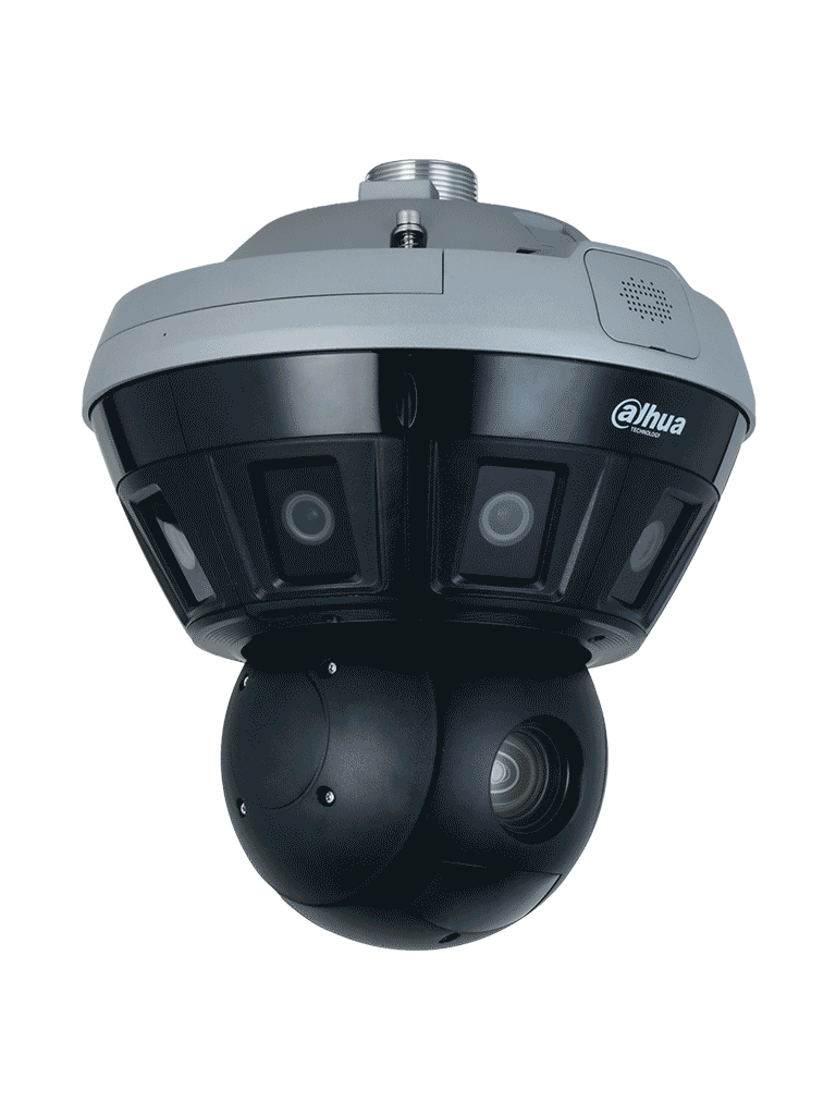 DAHUA DH-PSDW81642S-A360-D425 - Cámara IP Panorámica Multisensor 8x2MP+ PTZ 25x de ZOOM/ PTZ de 4 Megapixeles/ WizMind/ IR 100 Mts/ Smart Tracking/ H.265/ IP66/ 