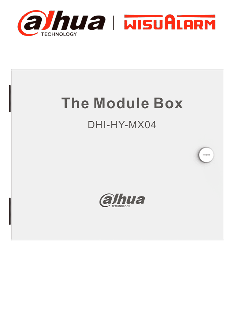 [DHT1460011] DAHUA WISUALARM DHI-HY-MX04 - Gabinete para Modulos/ con conector en la estructura para fácil instalación/ Soporta hasta 4 modulos