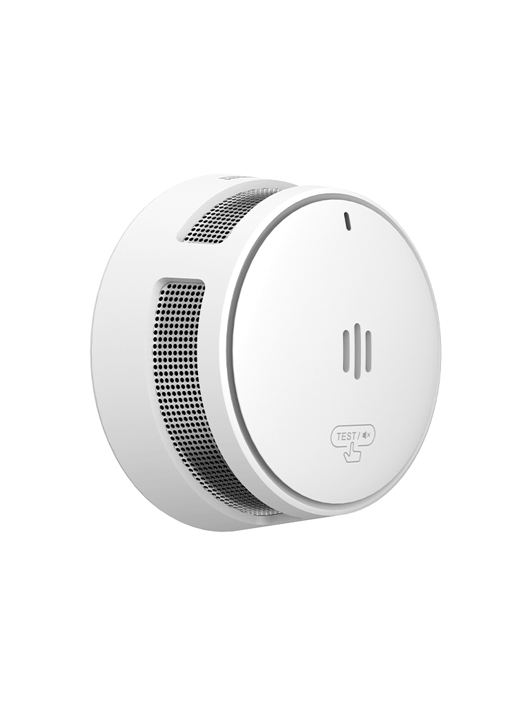 DAHUA WISUALARM DHI-HY-SA40A - Detector de Humo Standalone (Autonomo), Sensor Fotoeléctrico, Sonido de Alarma de 85dB, Batería Sellada de hasta 10 años, Alarma Visual y Audible, Certificaciones TÜV and CE, #LoNuevo #Wisualarm