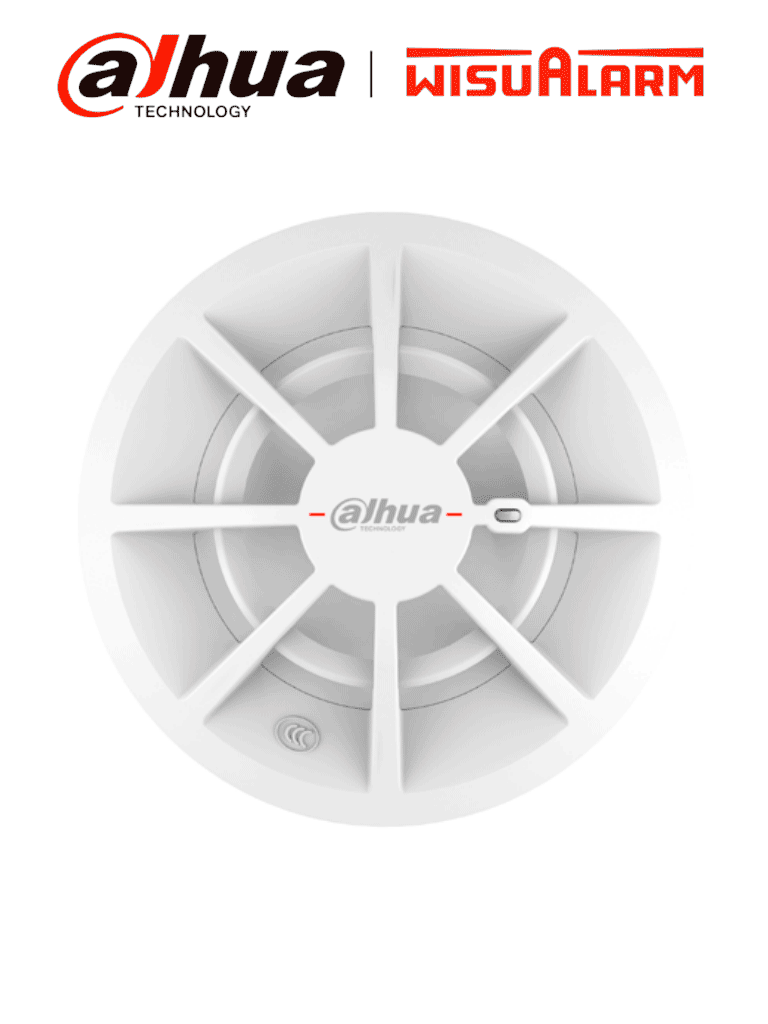 DAHUA WISUALARM DHI-HY-C132 - Detector Convencional de Calor de 2 hilos que utiliza un algoritmo avanzado para detectar cambios de temperatura diferencial, cumpliendo con los estándares EN54 y pruebas EMC, #LoNuevo #Wisualarm