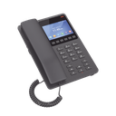 Teléfono IP Hotelero con pantalla LCD a color, 2 líneas SIP con 2 cuentas, codec Opus, IPV4/IPV6, color negro, con gestión en la nube GDMS