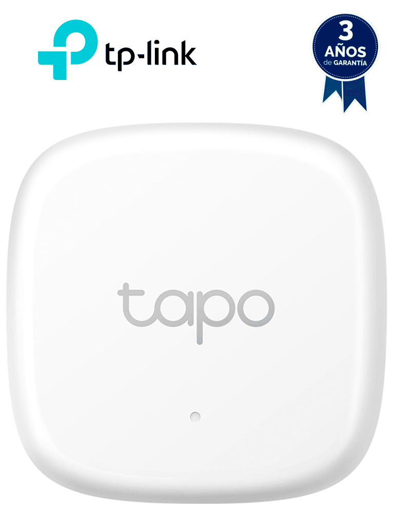 TP-LINK - TAPO T310 - Sensor de temperatura y humedad , Medición precisa. Detecta temperatura y humedad con alta precisión (±0,3 °C, ±3 % HR) actualizando cada 2 segundos. Necesita HUB TAPO TPL1170001 
