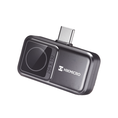 Mini2 V2 - Cámara Termográfica para Smartphone / Resolución IR 256 x 192 (49,152 píxeles) / SuperIR / Rango de -20°C a 400°C / Precisión ±2°C o ±2% / Compatible iOS (Lightning & USB-C) y And