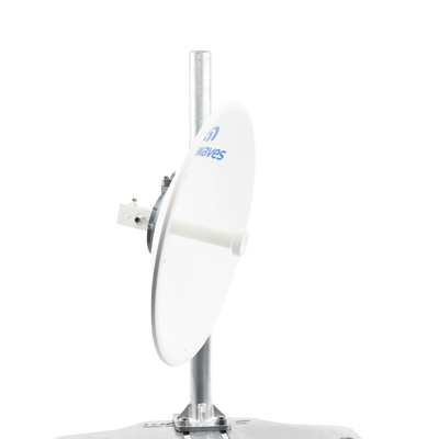 [189069] Antena Direccional de alto desempeño, Dimensiones (2 ft), Ganancia de 29 dBi, 4.9-6 GHz, Conectores N-hembra, Fácil instalación, Preensamblada, Montaje incluido 