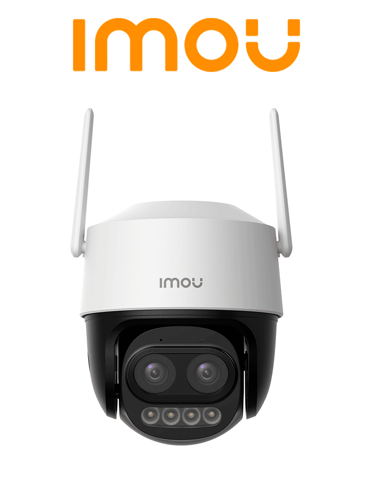 IMOU Cruiser Z (IPC-S7DN-5M0WEZ-imou)- Cámara IP PT Dual Wifi Full Color de 5MP/ Lente Fijo de 5 Megapíxeles/ IMOU Sense/ 56 Metros de Iluminación Nocturna/ Micrófono y Altavoz Integrados/ Audio Bidireccional #CONGIMOU1 #MCI1Q125