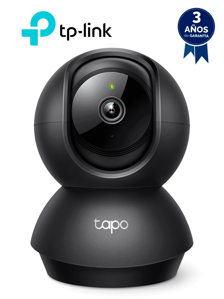 TP-LINK TAPO C211- Cámara WIFI , PT 360° ,  3MP , Audio bidireccional , Visión nocturna , Seguimiento inteligente (Autrotracking) , grabación local o en la nube con TAPO Care.