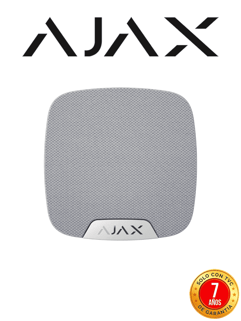 [AJX1190002*] AJAX HomeSirenW - Sirena interior inalámbrica. Color Blanco (28275.11.WH3) #VIVESEGURO