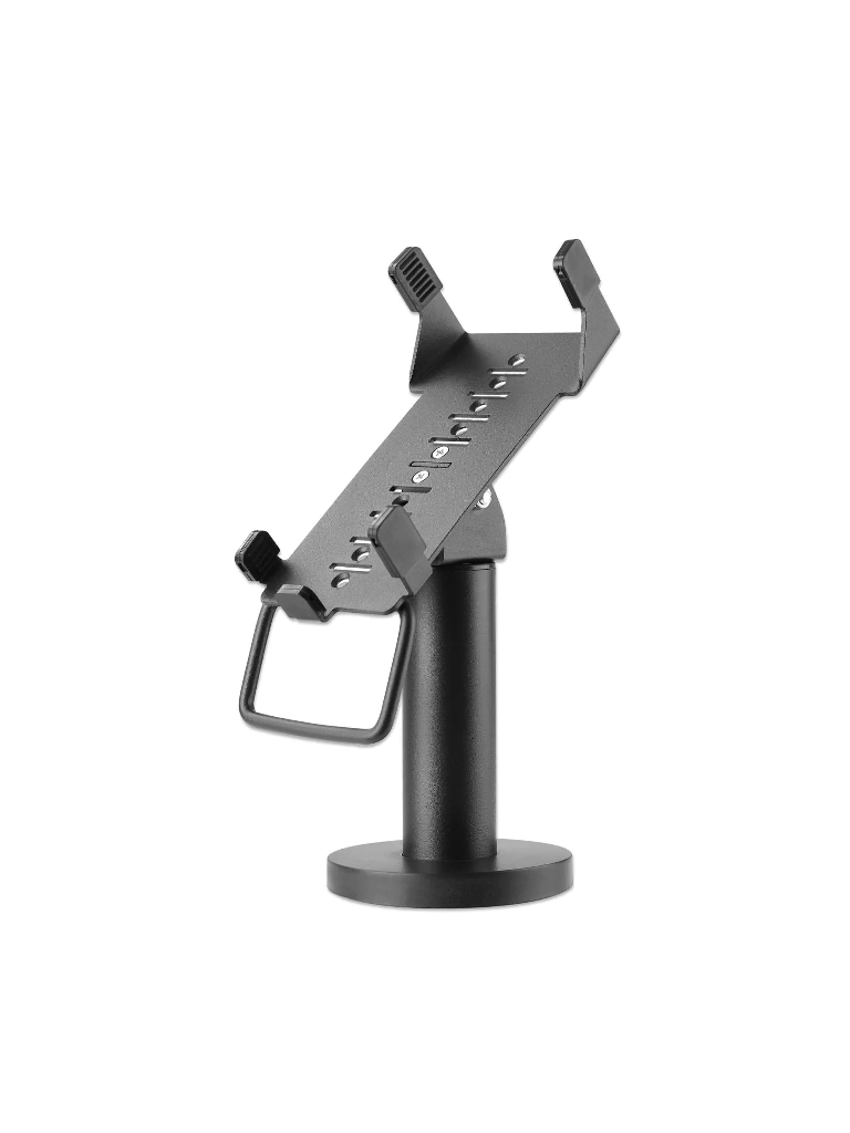[MAN3280033] MANHATTAN - 462235 - Soporte para Terminal de Punto de Venta VeriFone® VX 520 (para terminal de tarjeta de crédito) / Soporte seguro antirrobo para terminales punto de venta VeriFone modelo VX 520, inclinación de +/- 45°, giro de 360°, aluminio, negro