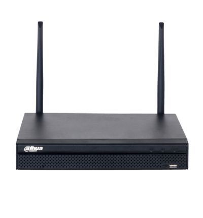 DAHUA BUNDLE IPC-HFW1430DS-SAW - Camara IP Bullet Wifi de 4 Megapixeles/ Lente de 2.8mm/ 90 Grados de Apertura/ H.265+/ IR de 30 Metros/ Microfono Integrado/ Ranura para MicroSD/ Metalica/ IP67/ DWDR/ Videoanaliticos con SMD/+NVR1108HS-W-S2-CE #DHWifi