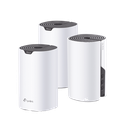 Kit 3 Routers Inalámbricos MESH Interior para Hogar / Doble Banda Wi-Fi 5 AC1900 Mbps / 3 Puerto Gigabit WAN/LAN / 3 Antenas Internas / Administración Mediante la App Deco (iOS, Android) 