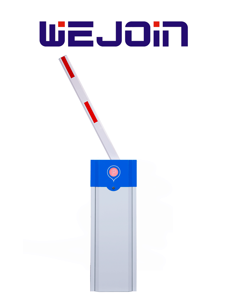 [WJN0960044] WEJOIN WJCB103VFIR34 - Barrera Vehicular Derecha de Alto Flujo con Motor de 24 Vcc, Fuente de Alimentación de 110 Vca, Brazo Octagonal de 4.5 Metros, Velocidad de 3 Segundos y Dirección Ajustable