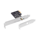 Adaptador  PCI inalámbrico doble banda AC 600 Mbps / Antena de alta ganancia / Tecnología MU-MUMO / Seguridad WPA3 / Soporte de perfil bajo y Altura completa
