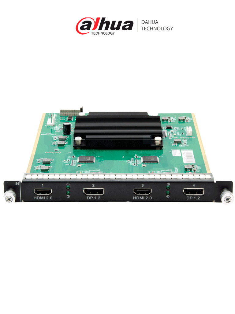 H_2xHDMI2.0+2xDP1.2 input card NOVASTAR/2 entradas HDMI/2 Entradas DP/HDMI: Hasta 4096×2160 a 60 Hz o 8192×1080 a 60 Hz/DisplayPort: Hasta 4096×2160 a 60 Hz o 8192×1080 a 60 Hz/Compatible H2/H5/H9/H15