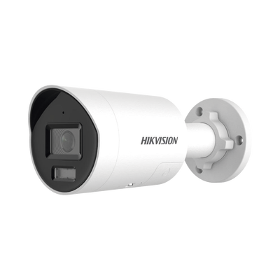 [235985] [Dual Light + ColorVu 3.0 + HikAI] Bala IP 8 Megapixel / Lente 2.8 mm / 40 mts IR + Luz Blanca / 2 Microfonos Integrados / Exterior IP67 / Estrobo Luz Blanca /  WDR 130 dB / ACUSENSE 3.0 / Metal / NEMA 4X / ACUSEARCH