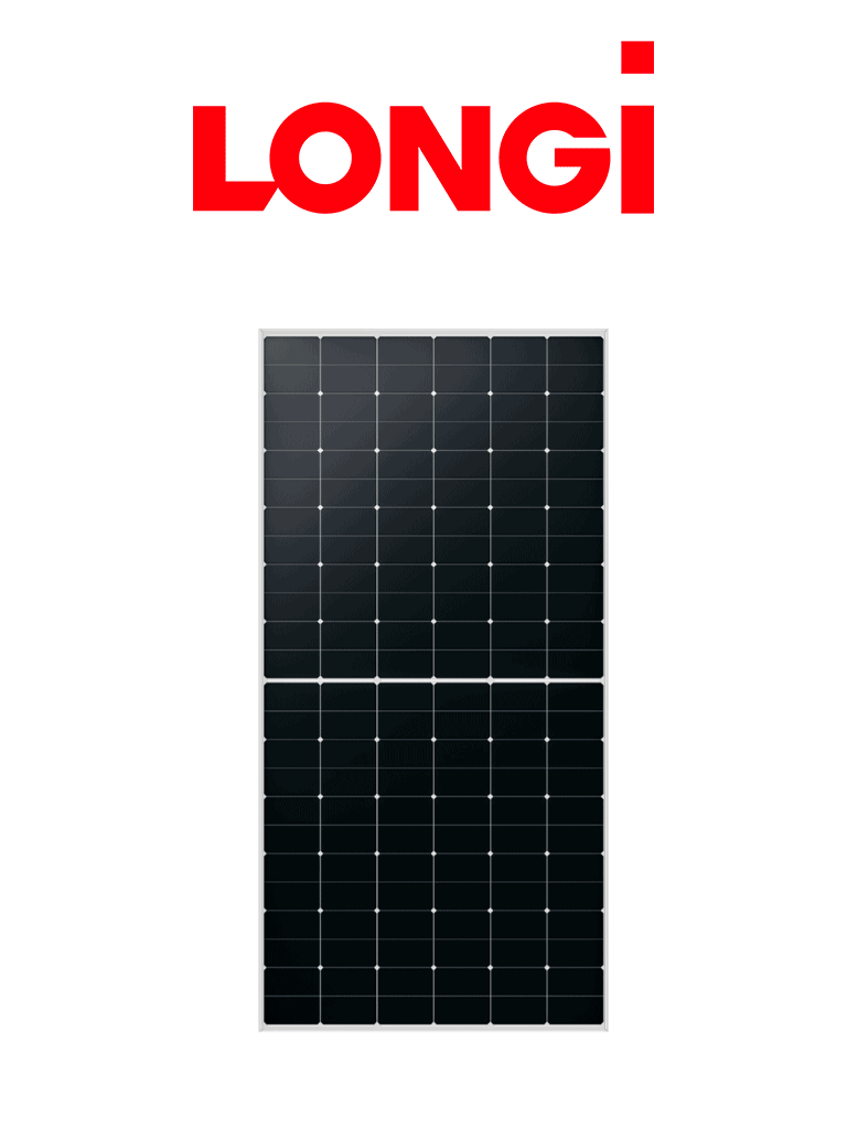 LONGI HIMO X6 Anti-Dust - Módulo Solar 585W / Marco de aleación de aluminio anodizado / 144 Celdas / Conector MC4 / Protección IP68 #MCI1