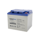 Batería 12 V / 40 Ah / UL / Tecnología AGM / Para uso en equipo electrónico, Alarmas de Intrusión / Incendio/ Control de acceso / Video Vigilancia / Terminales T2