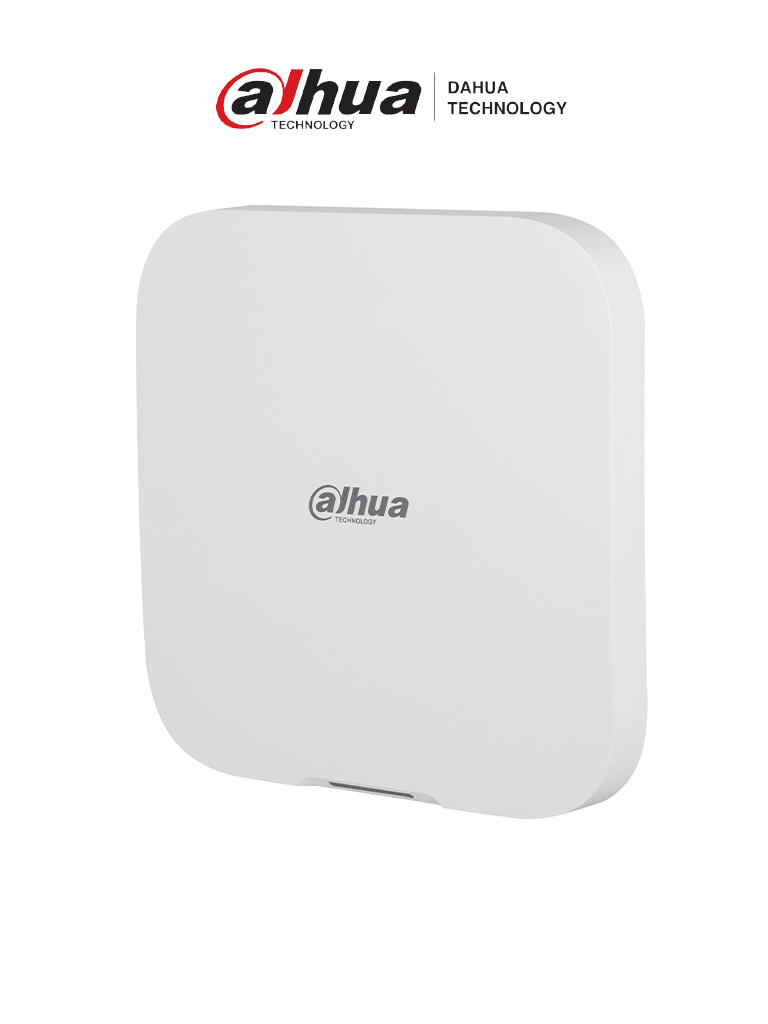 DAHUA ARC3800H-W2 - Panel de alarma inalámbrico HUB 2.0, Comunicación: WiFi y ethernet, 150 dispositivos, Soporta 8 cámaras IP, Batería de respaldo, Buzzer, LED indicador, App DMSS, Frecuencia 433 MHz, Tecnología: AirShield