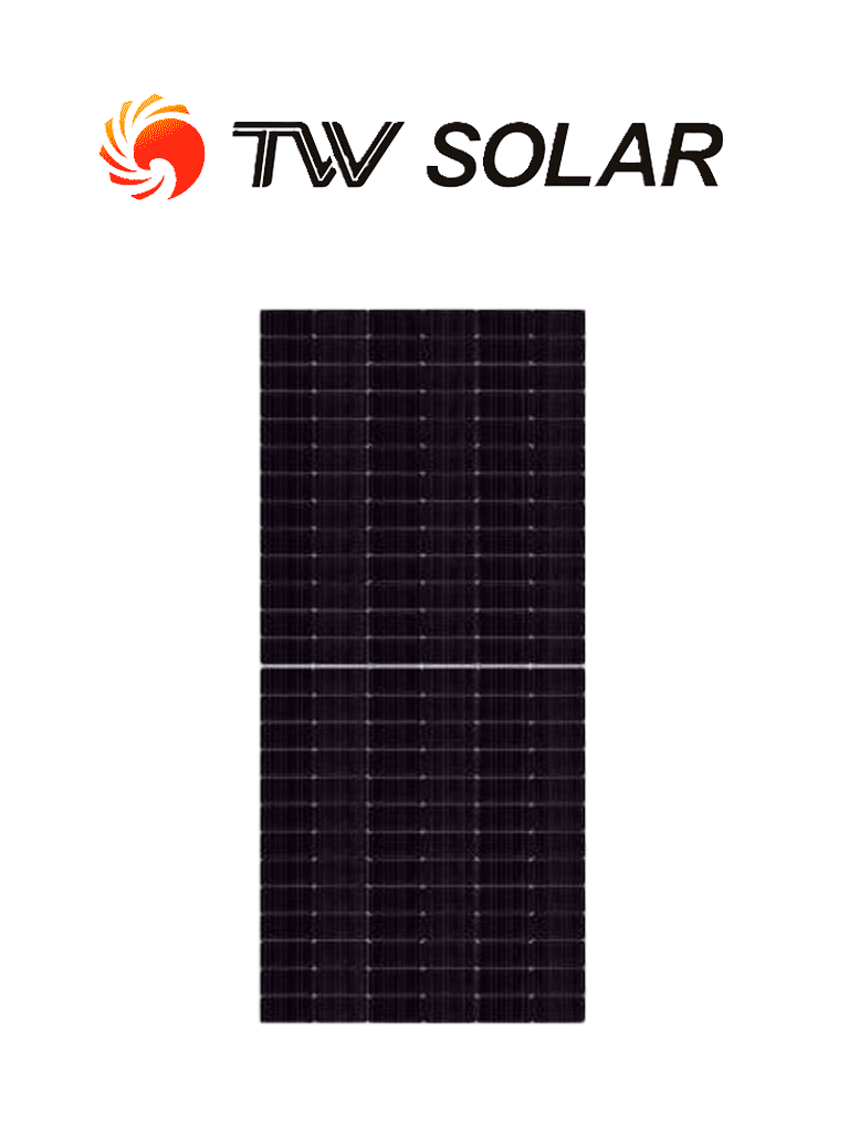 TW SOLAR TWMND-72HD 590 - Módulo Solar 590W / Marco de aleación de aluminio anodizado / 120 Celdas / Capa Antireflejo / Protección IP68 #SOLAR