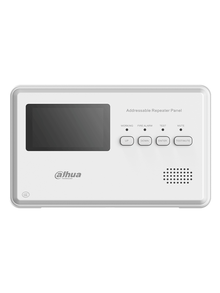 DAHUA WISUALARM DHI-HY-1330 - Panel Repetidor Direccionable/ 2 Hilos/ Indicadores de Estado/ Sonido de Alarma 65dB–115dB/ Cumple con Norma EN54-2/ Distancia de Comunicación Hasta 1500 Mts/