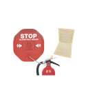 Alarma Theft Stopper® Para Prevenir Robo y Mal Uso De Extintores De Incendio