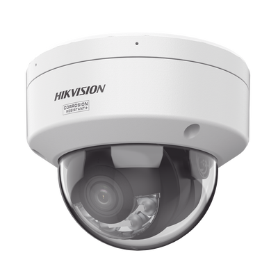 [235974] [Dual Light + ColorVu 3.0 + HikAI] Domo IP 6 Megapixel / Lente 2.8 mm / 30 mts IR + Luz Blanca / 2 Microfonos Integrados / Exterior IP67 / WDR 130 dB / ACUSENSE 3.0 / Metal / NEMA 4X / ACUSEARCH