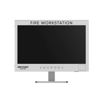 [228805] (HikFire) Estación de Trabajo con Doble Tarjeta de Red / Pantalla LCD de Grado Industrial / Interfaz RS-232 y RS-485