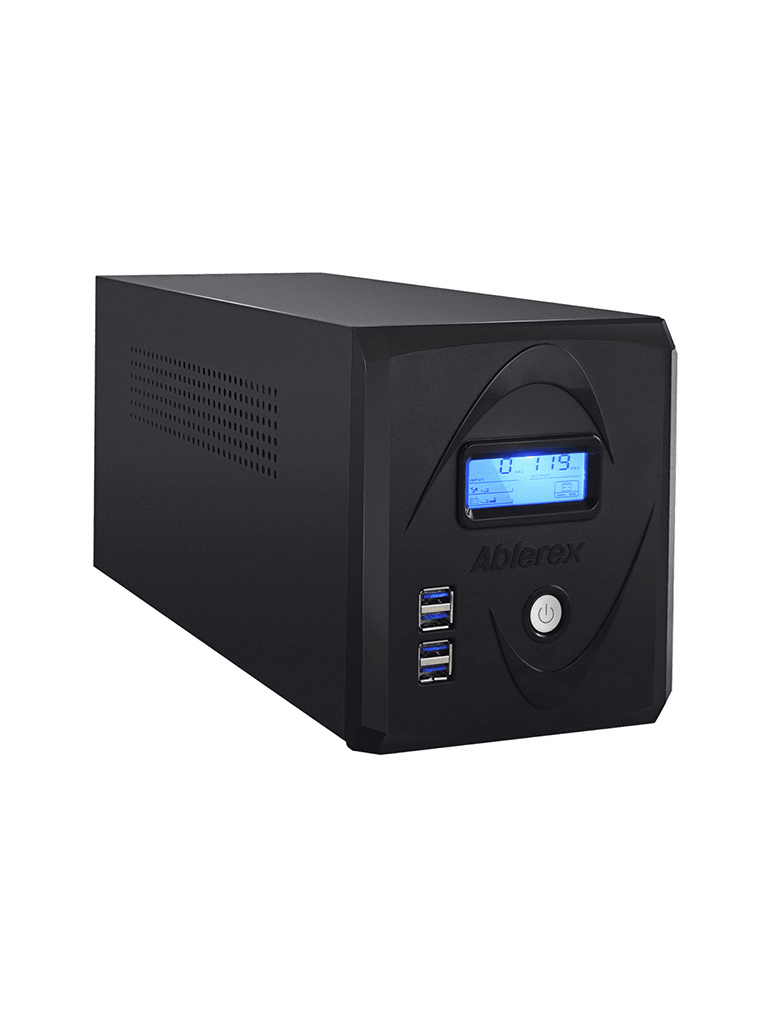 [ABX2300010] ABLEREX - AB-PRO1500T - No break interactivo / 1500VA / 900W / 8 contactos a la salida / pantalla LCD.
