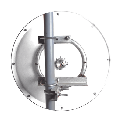 Antena Direccional / 6 ft / 5.9-7 GHz / Ganancia 37 dBi / SLANT de 45 ° y 90° / Incluye Jumpers con conector N-Macho a RSMA / montaje y radomo incluido. 