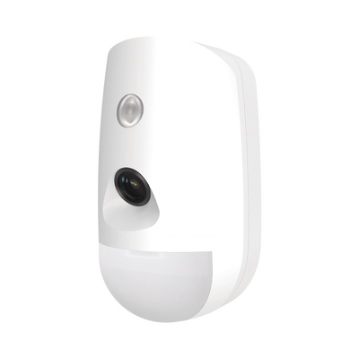 (AX PRO) CÁMARA Inalámbrica + PIR / 6 Años de Batería / Inmunidad a Mascotas / Rango de Detección de 12 mts / Angulo de 85.9° de Cobertura / Uso Interior