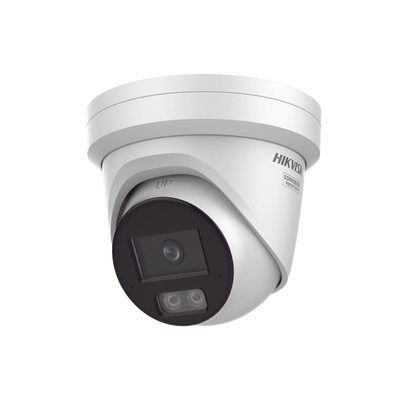 [235977] [Dual Light + ColorVu 3.0 + HikAI] Turret IP 6 Megapixel / Lente 2.8 mm / 30 mts IR + Luz Blanca / 2 Microfonos Integrados / Exterior IP67 / Estrobo Luz Blanca / WDR 130 dB / ACUSENSE 3.0 / Metal / NEMA 4X / ACUSEARCH