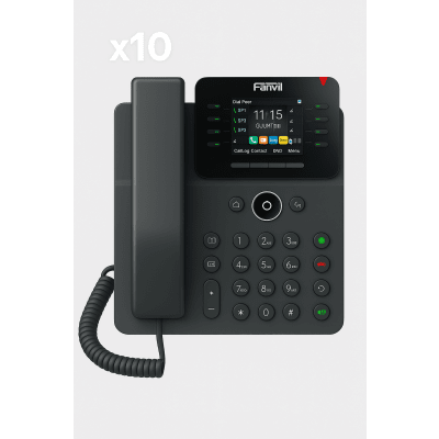 Kit modelo V62G ¡Llévate 10 Teléfonos por el Precio de 5!