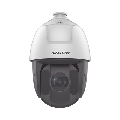 PTZ IP 8 Megapixel / 25X Zoom / 150 mts IR / DARKFIGHTER / ACUSENSE / Captura Facial / Exterior IP66 / WDR 120 dB / PoE+ / Alarmas y Audio I/O / Micro SD / Metal / 24 VCA