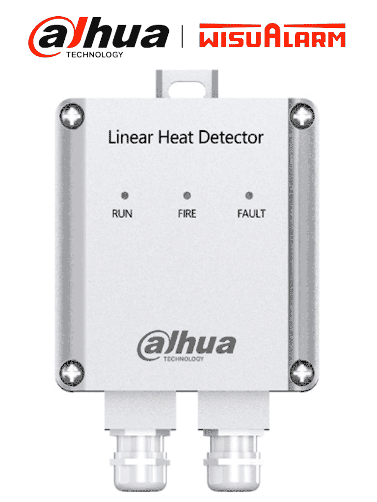 [DHT2800004] DAHUA WISUALARM DHI-HY-LD413A-I - Unidad adaptadora para sistema de detección de calor mediante cable lineal, Trabaja en conjunto con la terminal DHI-HY-LD413A-P, LEDs indicadores de estado, Compatible con DHI-HY-TSC-40DA-68-200