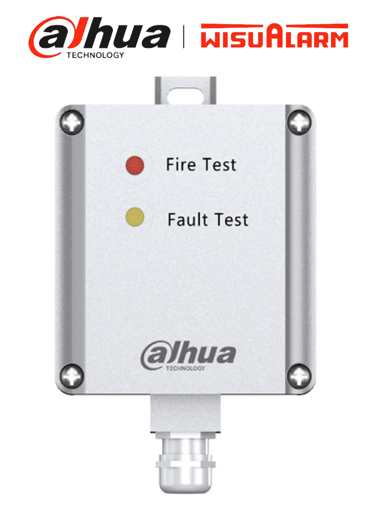 [DHT2800005] DAHUA WISUALARM DHI-HY-LD413A-P - Unidad terminal parasistemas de detección de calor mediante cable lineal, Trabaja en conjunto con el adaptador DHI-HY-LD413A-I, Compatible con DHI-HY-TSC-40DA-68-200