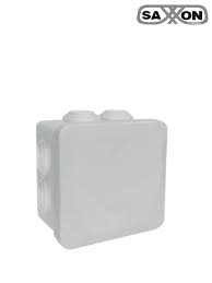 [TCA0430007] SAXXON CE808045CH - Caja de conexiones con 7 entradas / Termoplástico / Dimensiones 85 x 85 x 45 mm (Ancho x Alto x Fondo) / IP55