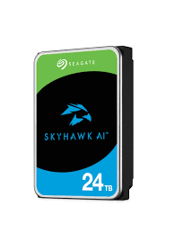 SEAGATE ST24000VE002 - Disco duro interno de 24TB / skyhawk / 3.5" / SATAIII / 6Gbit/s / 7200rpm / 512 MB Cache / 