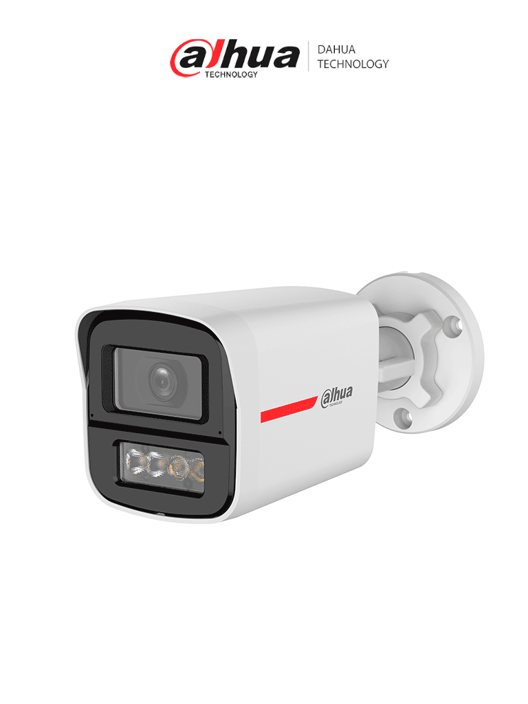 [DHT0290112] DAHUA DH-HAC-HFW1249XN-IL-A-PRO -Cámara Bullet HDCVI 2MP WizColor/HDCVI X PLUS/ Imagen 24 Horas a Color/ Corrección de Distorsión de Imagen mediante IA/ Iluminador Dual Inteligente/ Hasta 50m de Dist de Ilumi/Doble Mic Incorp/Visión de Hasta 101°