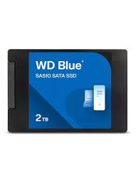 [WDC1490050] Western Digital WDS200T3B0A - Disco Duro Interno SSD 2 TB, SATA III, 6 GB/s, 2,5/7 mm, hasta 560 MB/s, Color Azul Blue
