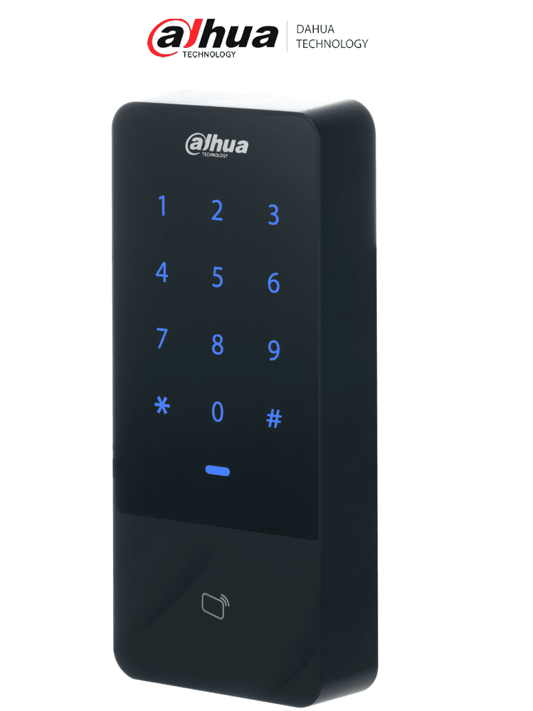 [DHT0750003] DAHUA DHI-ASI1201E-D-V1 Control de Acceso Independiente con teclado touch y tarjetas ID / 30,000 Usuarios / 60,000 Registros  / TCP / IP /  Soporta lectora esclavo Wiegand y RS-485 / Uso Exterior IP66/ Salida de voltaje 12v 1A / DSS Pro