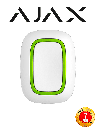 AJAX Button W - Botón  inteligente  multifuncional. Botón de pánico / Control de dispositivos de automatización / Silenciar alarmas de detectores de incendios. Color Blanco (28203.26.WH3)
