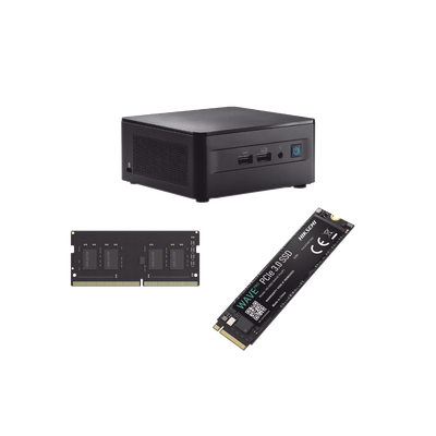 ASUS NUC KIT / ESTACION DE TRABAJO / CORE I5 12VA GENERACION / RAM 8GB / SSD 256