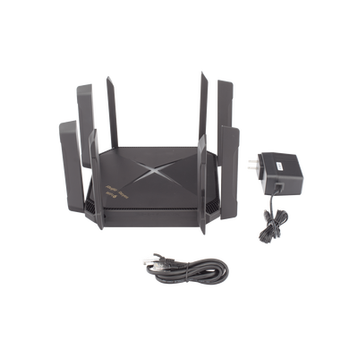 Home Router inalámbrico Wi-Fi 6 MESH , Diseñado para GAMING con doble puerto WAN Gigabit para Sumar Ancho de banda, 4 puertos LAN Gigabit., WI-FI 6 2x2 doble Banda