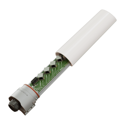 [236993] (GPeRx4) Extensor PoE Administrable SwOS para Exterior/ 3 Puertos de Salida af/at / PoE IN 90 Watts / Puertos Aislados