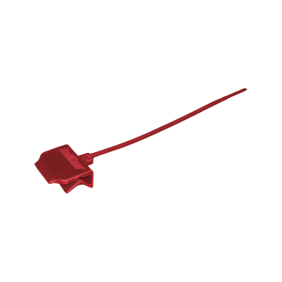 [144355] Clip-cincho Plástico para sujetar cable de detección lineal de temperatura en charolas de cable, paquete con 100 piezas