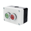 Botonera Doble Para Barreras Vehiculares, Operadores Corredizos y Abatibles.